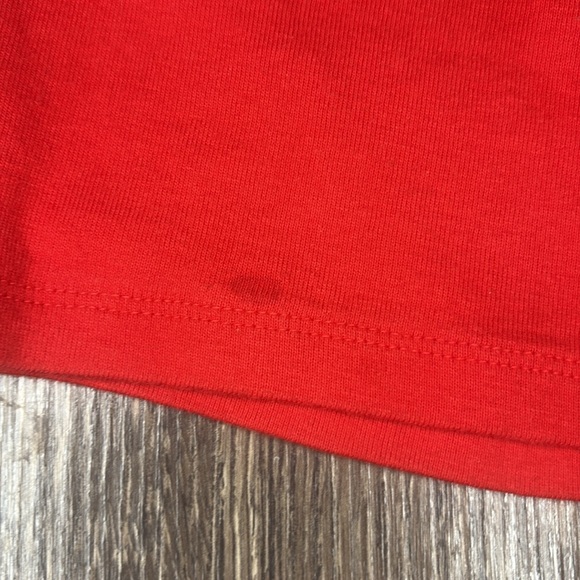 Gymboree girls red long sleeve Christmas w a reindeer and a scarf size 18-24 m - Picture 2 of 7